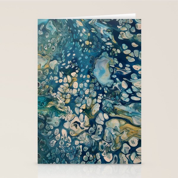 Underwater Abstract Fantasy Stationery Card Gallery Image 2