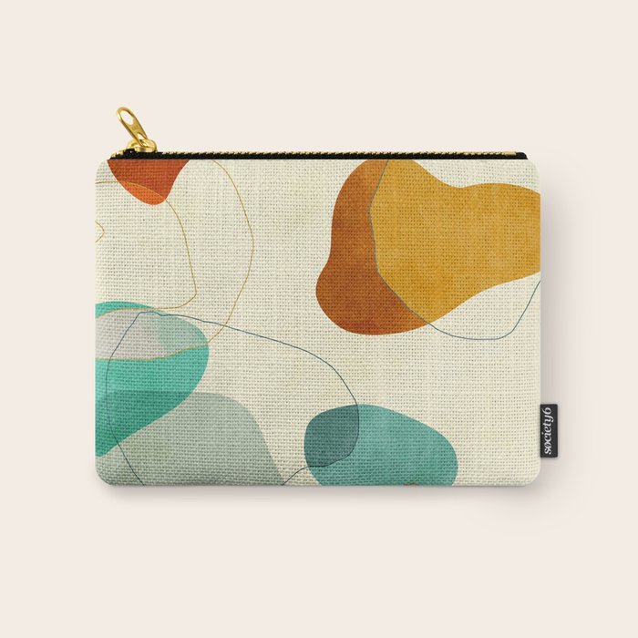 minimal shape world II Carry All Pouch Gallery Image 1