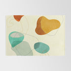minimal shape world II Rug Gallery Image 2