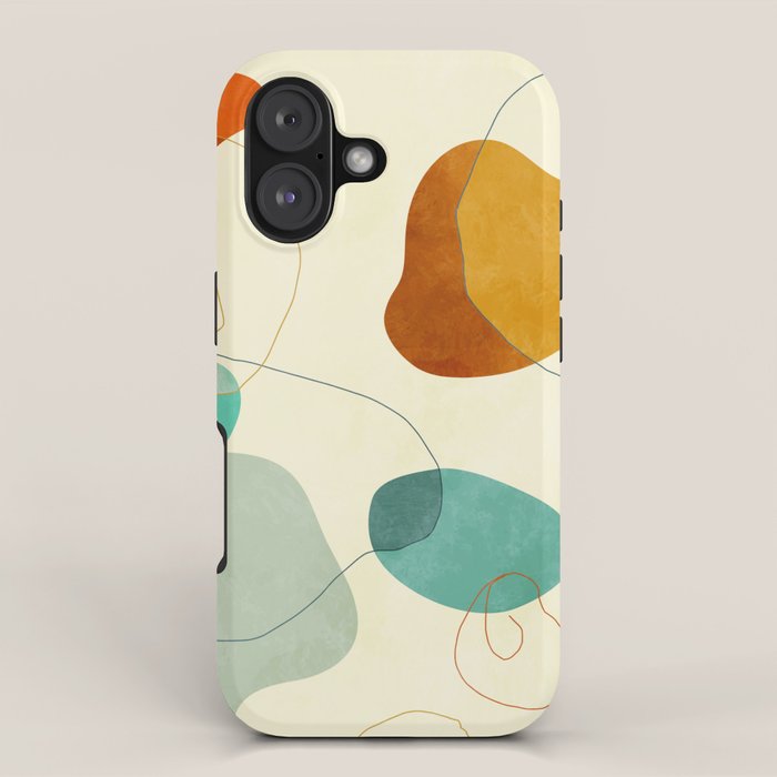 minimal shape world II iPhone Case Gallery Image 1