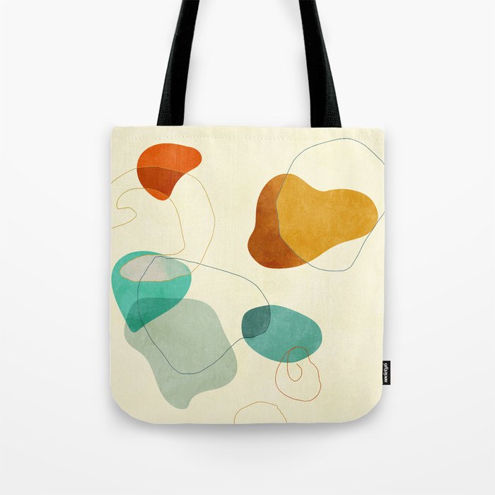 minimal shape world II Tote Bag Gallery Image 1
