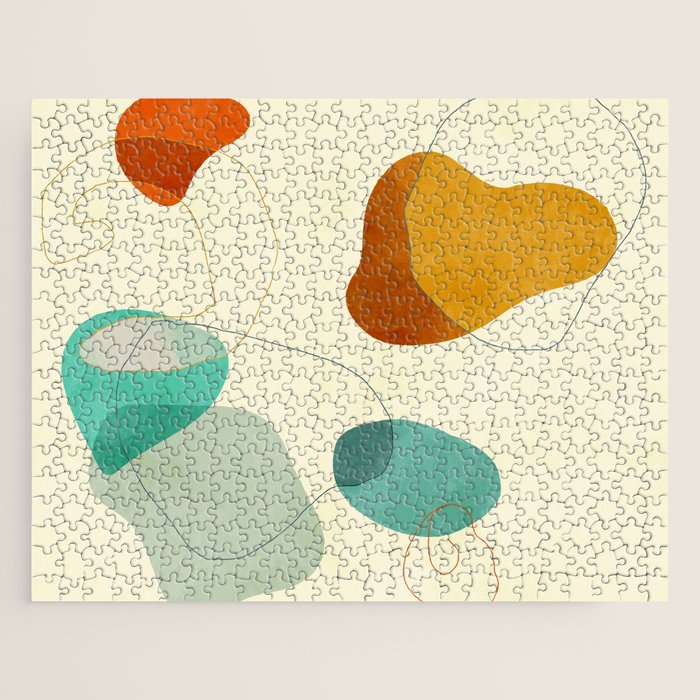 minimal shape world II Jigsaw Puzzle Gallery Image 1