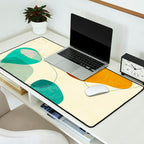 minimal shape world II Desk Mat Gallery Image 2