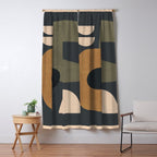Abstract Minimal Shapes 76 Window Curtain Gallery Image 5