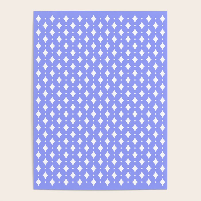 Vintage Stars XVI Periwinkle Blue Poster Gallery Image 4