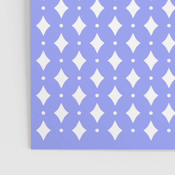 Vintage Stars XVI Periwinkle Blue Poster Gallery Image 3