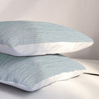 Seaside Patterns - Pastel Umbrella Coastal Print Pillow Sham Gallery Image 3