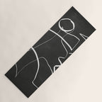 Abstract line art 6/2 Yoga Mat Gallery Image 1