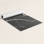 Abstract line art 6/2 Yoga Mat Gallery Image 2