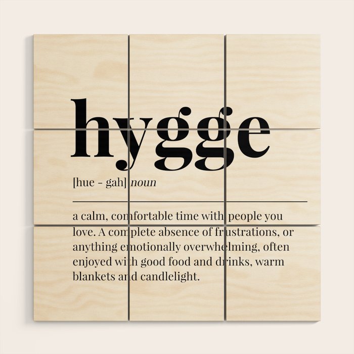 Hygge Wood Wall Art Gallery Image 1