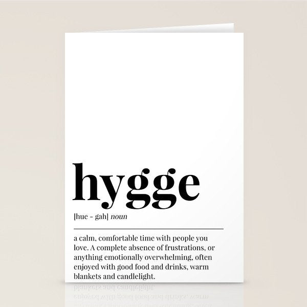 Hygge Stationery Card Gallery Image 2