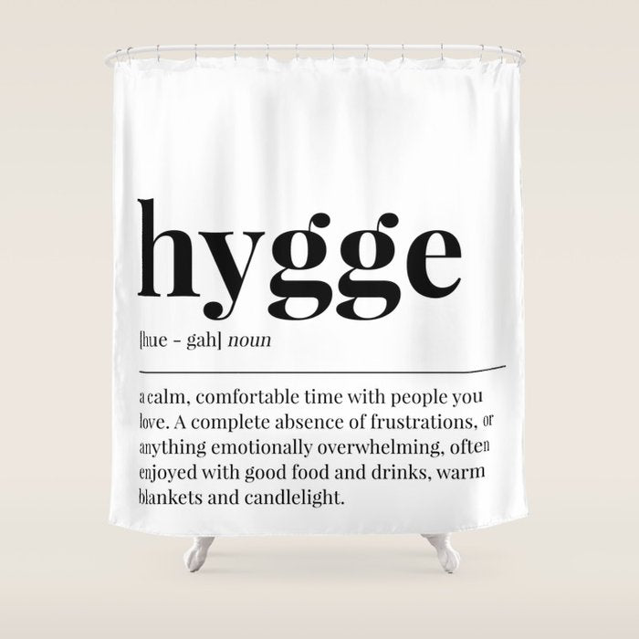 Hygge Shower Curtain Gallery Image 1
