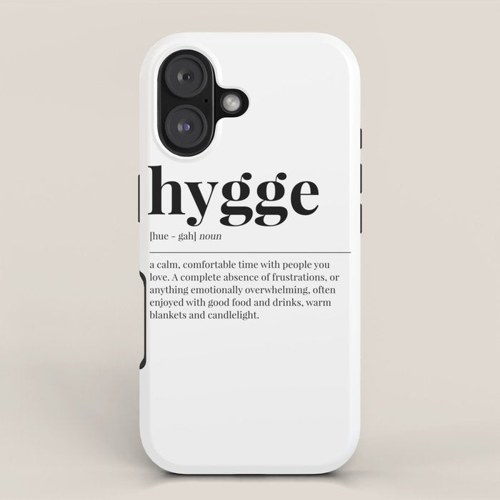 Hygge iPhone Case Gallery Image 1