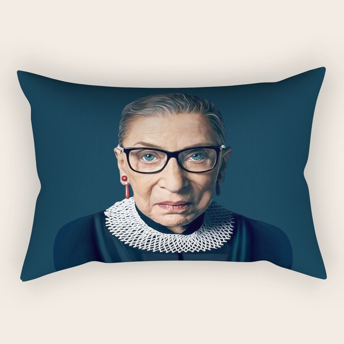 Ruth Bader Ginsburg Rectangular Pillow Gallery Image 2