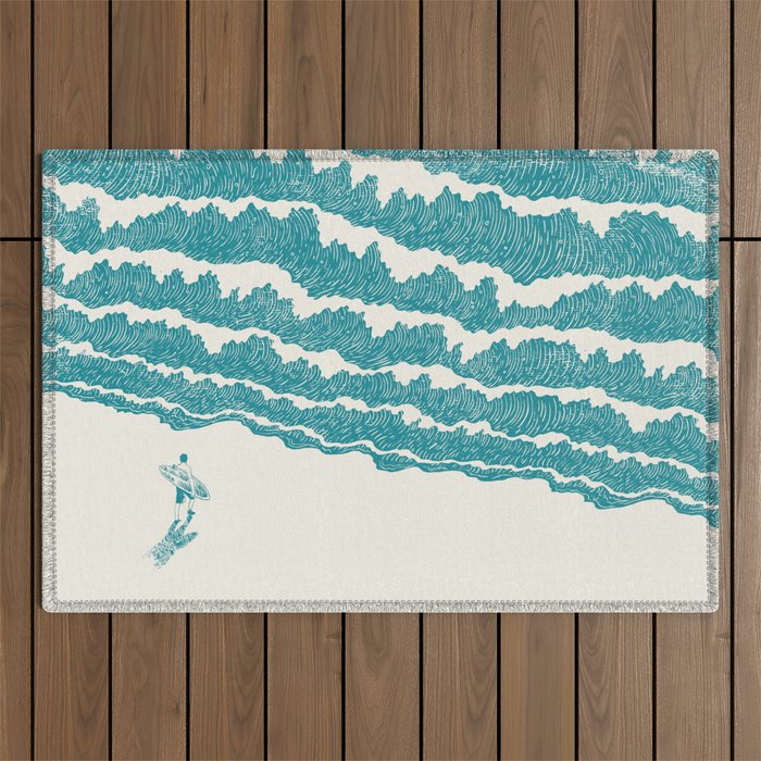 To the sea Outdoor Rug Gallery Image 1