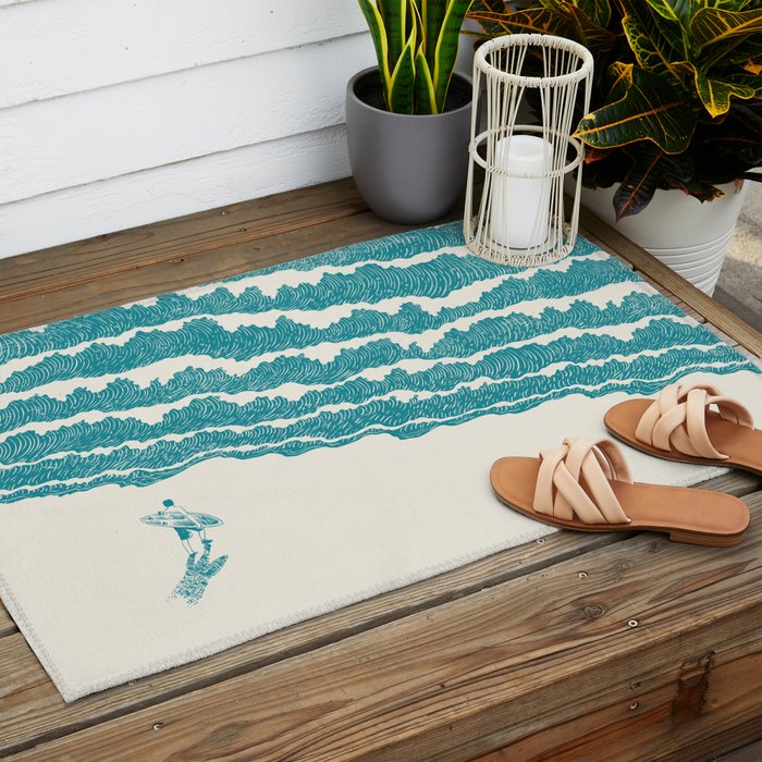 To the sea Outdoor Rug Gallery Image 2