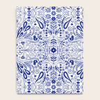 Chinoiserie Folk Seamless Pattern Notebook Gallery Image 4