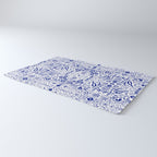 Chinoiserie Folk Seamless Pattern Rug Gallery Image 3