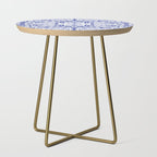 Chinoiserie Folk Seamless Pattern Side Table Gallery Image 1