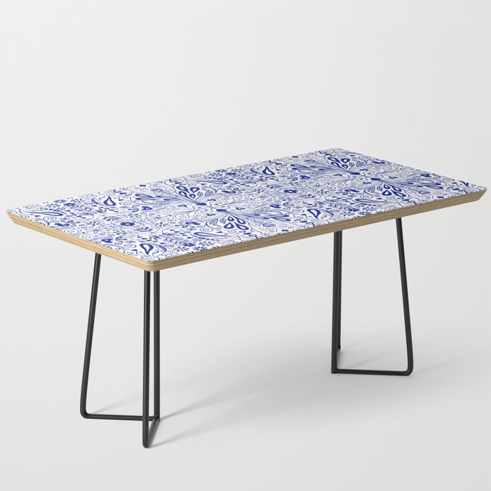 Chinoiserie Folk Seamless Pattern Coffee Table Gallery Image 1