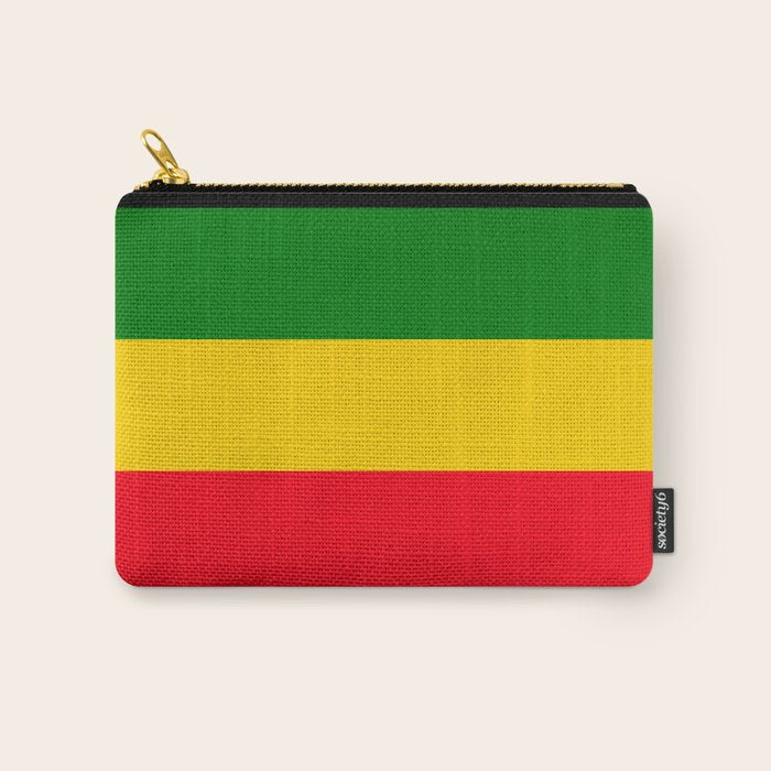Rastafarian Colors Carry All Pouch Gallery Image 1