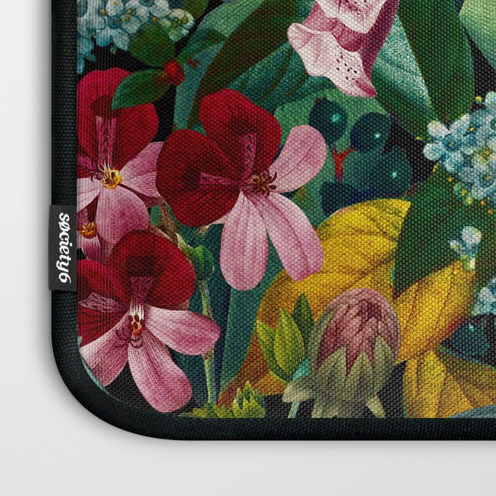 Chintzy Florals - Night Laptop Sleeve Gallery Image 3