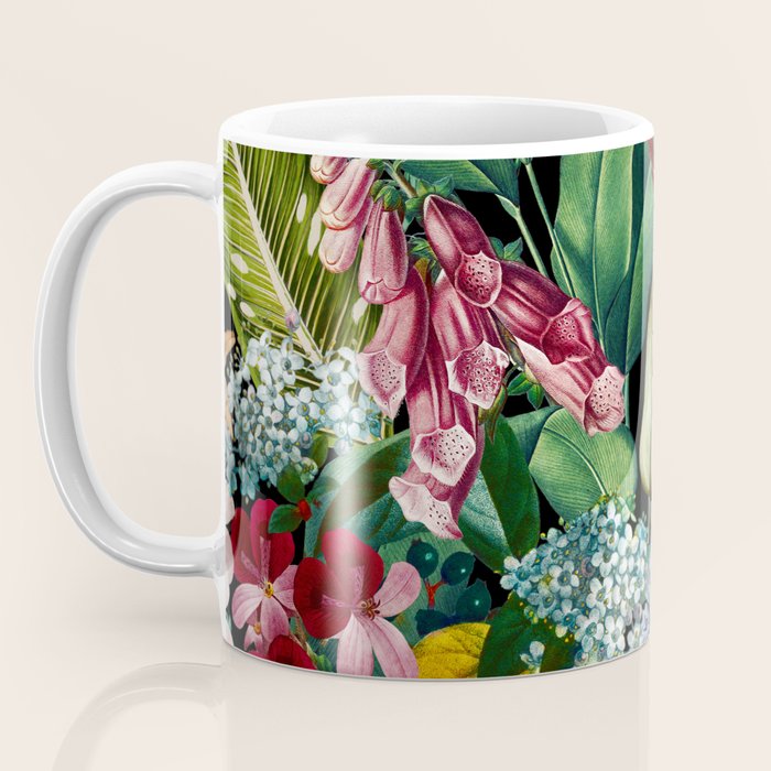 Chintzy Florals - Night Coffee Mug Gallery Image 3