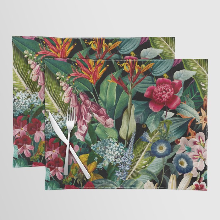 Chintzy Florals - Night Placemat Gallery Image 1