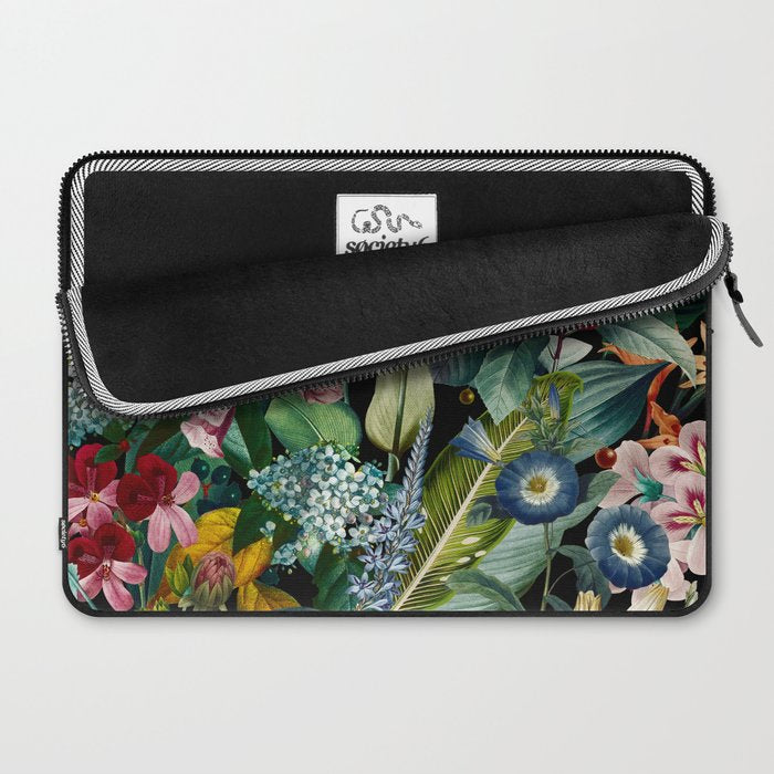 Chintzy Florals - Night Laptop Sleeve Gallery Image 2