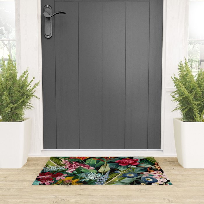 Chintzy Florals - Night Welcome Mat Gallery Image 3