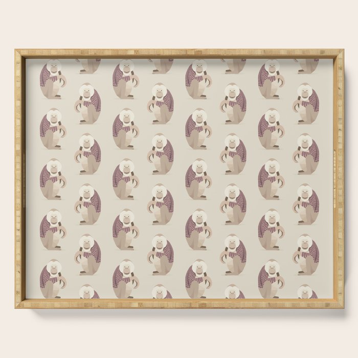 Whimsical Orangutan Serving Tray Gallery Image 1