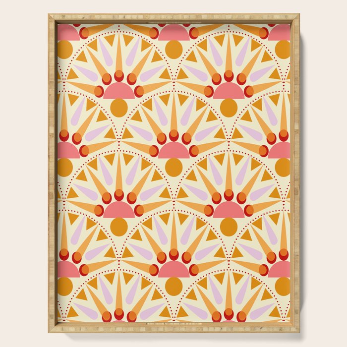 Stareburst Scallop Serving Tray Gallery Image 1