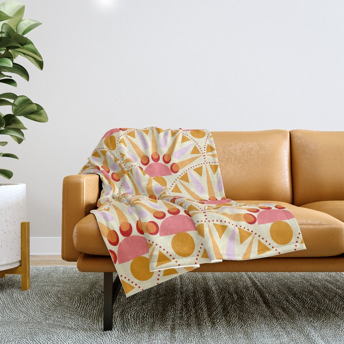 Stareburst Scallop Throw Blanket Gallery Image 1