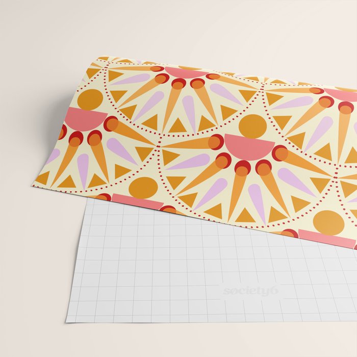 Stareburst Scallop Wrapping Paper Gallery Image 2