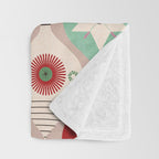 Festive Baubles Pattern Throw Blanket Gallery Image 3