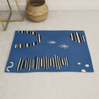 Composition j -blue Rug Gallery Image 1