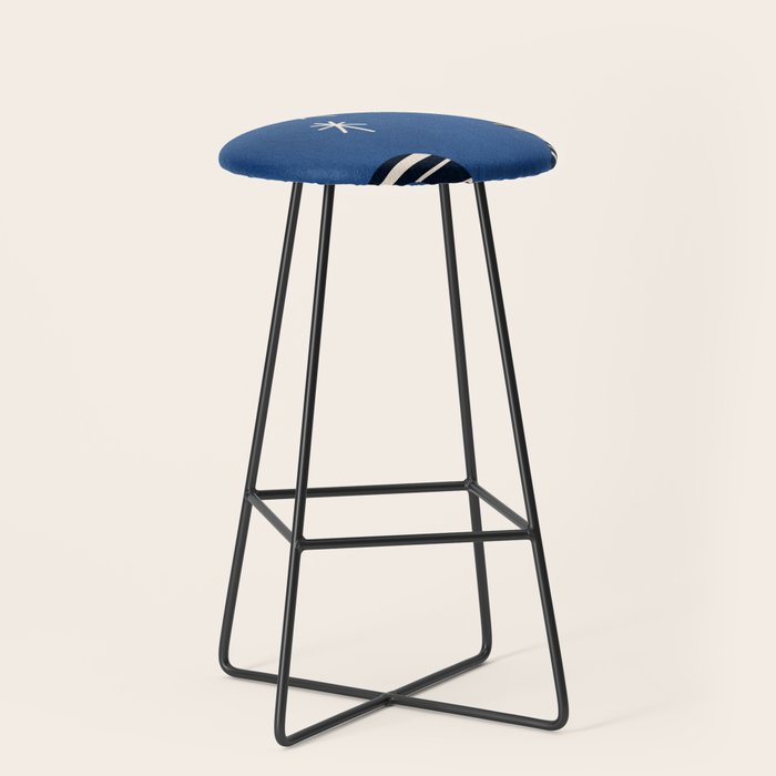 Composition j -blue Stool Gallery Image 1