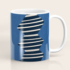 Composition j -blue Coffee Mug Gallery Image 1