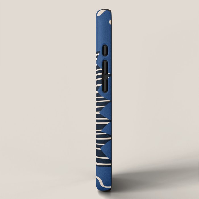 Composition j -blue iPhone Case Gallery Image 2