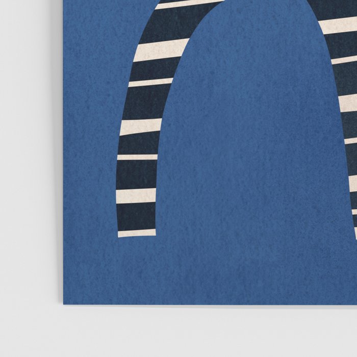 Composition j -blue Poster Gallery Image 3