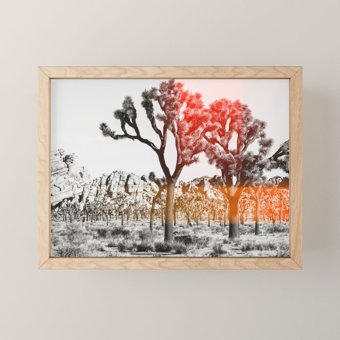 Joshua Tree 3 Mini Art Print Gallery Image 1
