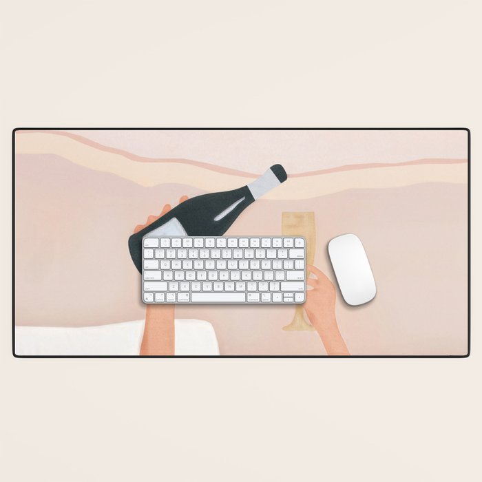 Morning Wine Desk Mat Gallery Image 1