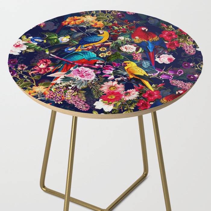 Floral and Birds XLV Side Table Gallery Image 2