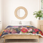 Floral and Birds XLV Duvet Cover Gallery Image 3