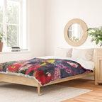 Floral and Birds XLV Duvet Cover Gallery Image 2