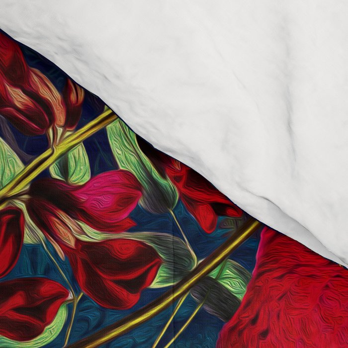 Floral and Birds XLV Comforter Gallery Image 4