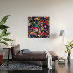 Floral and Birds XLV Wood Wall Art Gallery Image 2