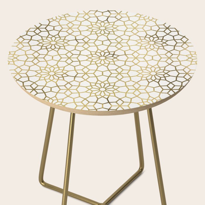 Persian Mosaic - Gold Side Table Gallery Image 2