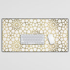 Persian Mosaic - Gold Desk Mat Gallery Image 1