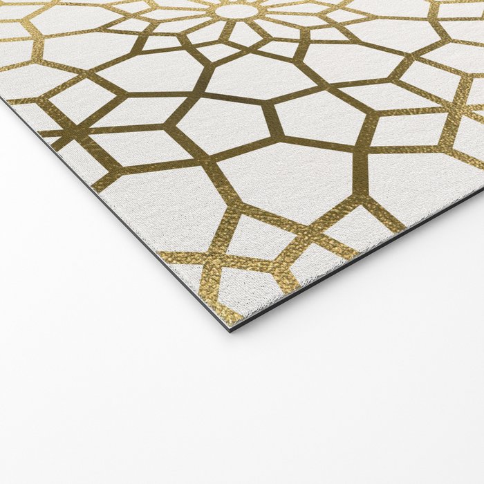 Persian Mosaic - Gold Welcome Mat Gallery Image 2